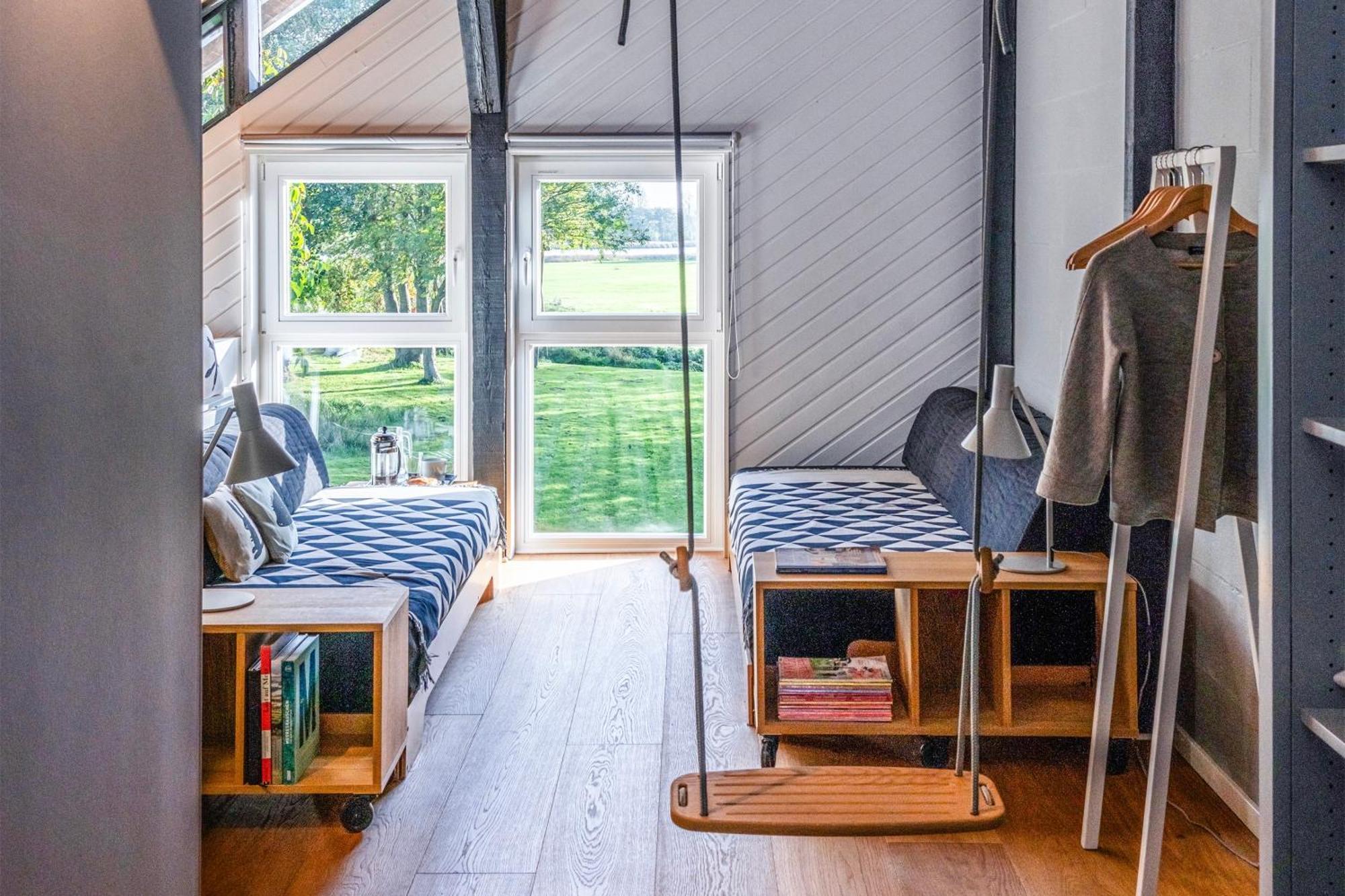 Ferienhaus Hyggeby - Architektenhaus Mit Schlei Blick Ulsnis Exteriér fotografie